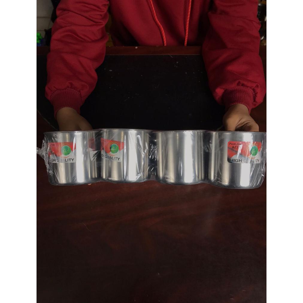 MUG MINI Stainless ISI12 Pcs/ 1 LUSIN Ukuran 7 cm/GELAS/Cangkir Kopi Teh Promo