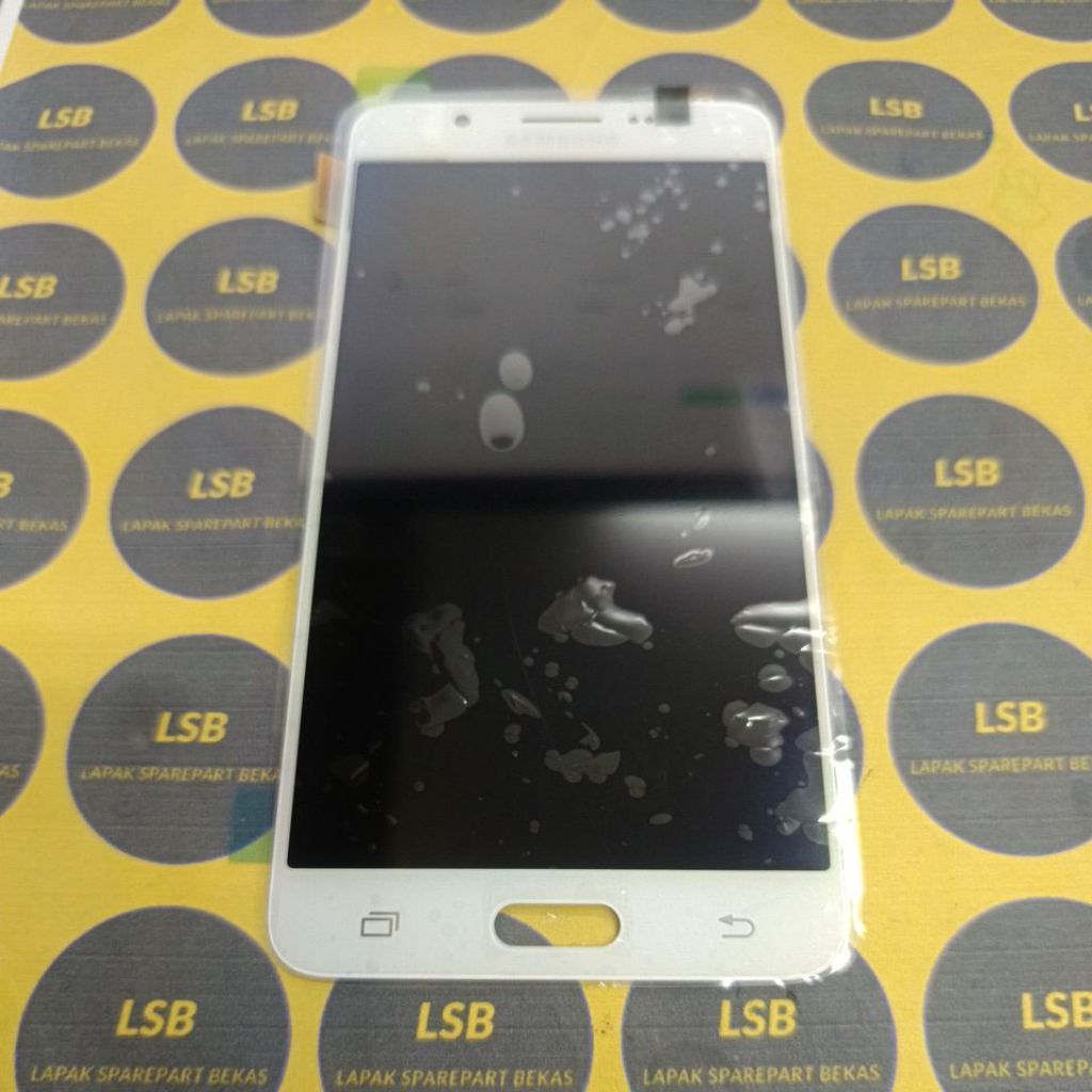 LCD FULLSET FRAME SAMSUNG J5 2016 J510FN WHITE ORIGINAL AMOLED