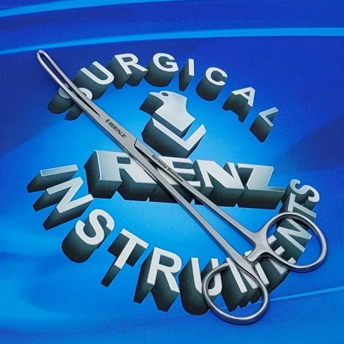 [ BUK4N ] White Tonsil Seizing Forceps - Renz Instruments