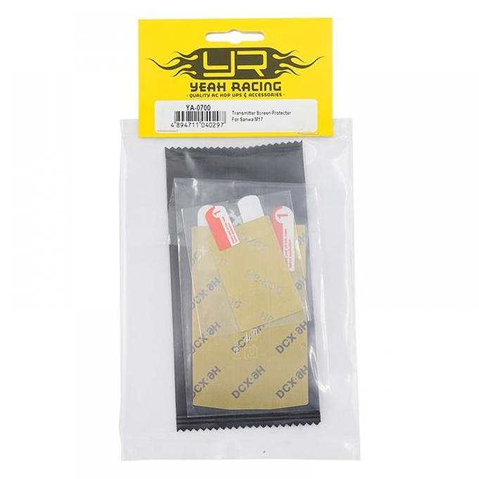 YEAH RACING TRANSMITTER SCREEN PROTECTOR FOR SANWA M17 #YA-0700