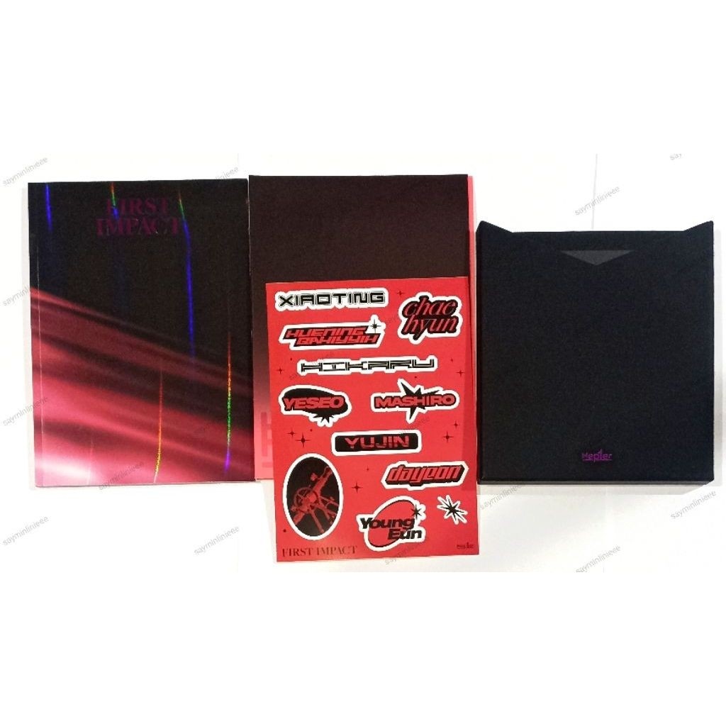 Readystock official debut album KEP1ER first impact xiaoting chaehyun huening bahiyyih Hikaru yeseo 