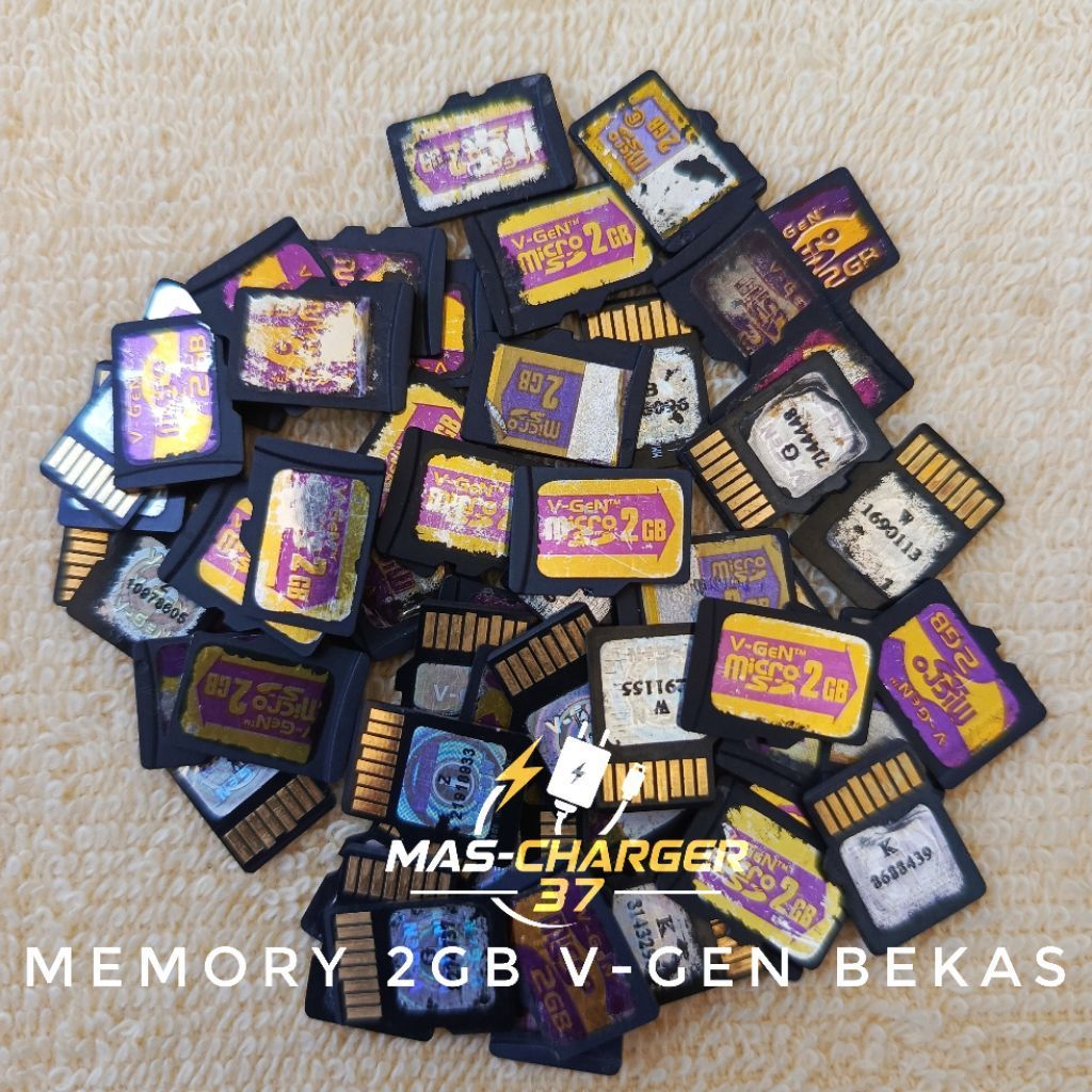 Memory Card Micro SD V-Gen 2GB 4GB 8GB Bekas/second 100% Original, Kompatibel, Terjamin Kualitas