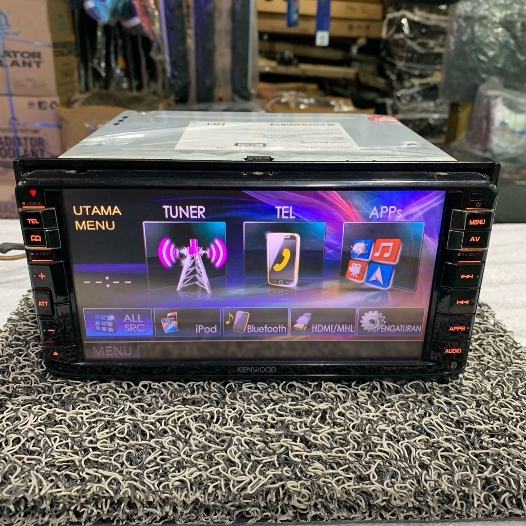 Head unit doubel Din Kenwood DDX-715WBT Bluetooth EKS Nissan
