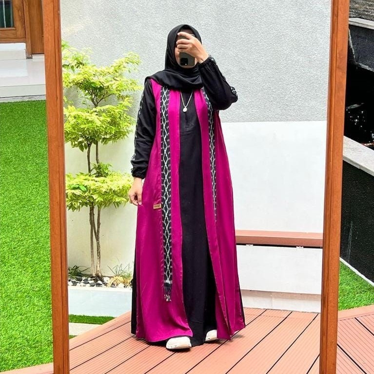 Gamis Fanta Etnik By Nadheefa Store/ Gamis Nadheefa Sale/ Gamis Viral