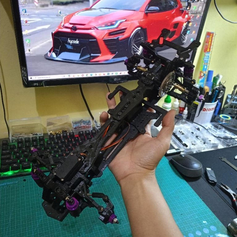 CHASSIS  DRIFT KIT 1/10 AIpRC V4