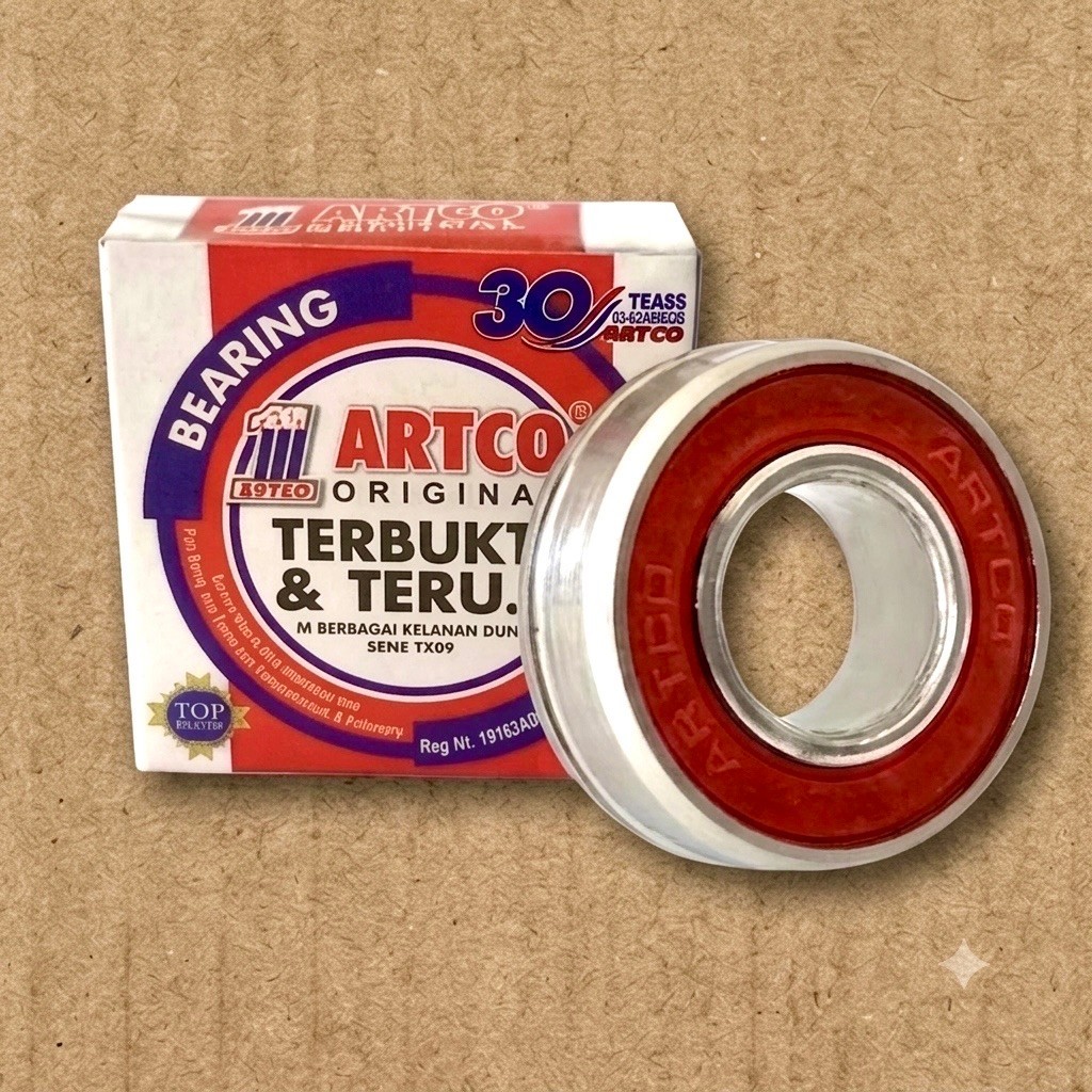 Laher Bearing Roda Artco ( 1Pcs ) Oiginal Artco 100% - Untuk gerobak dorong