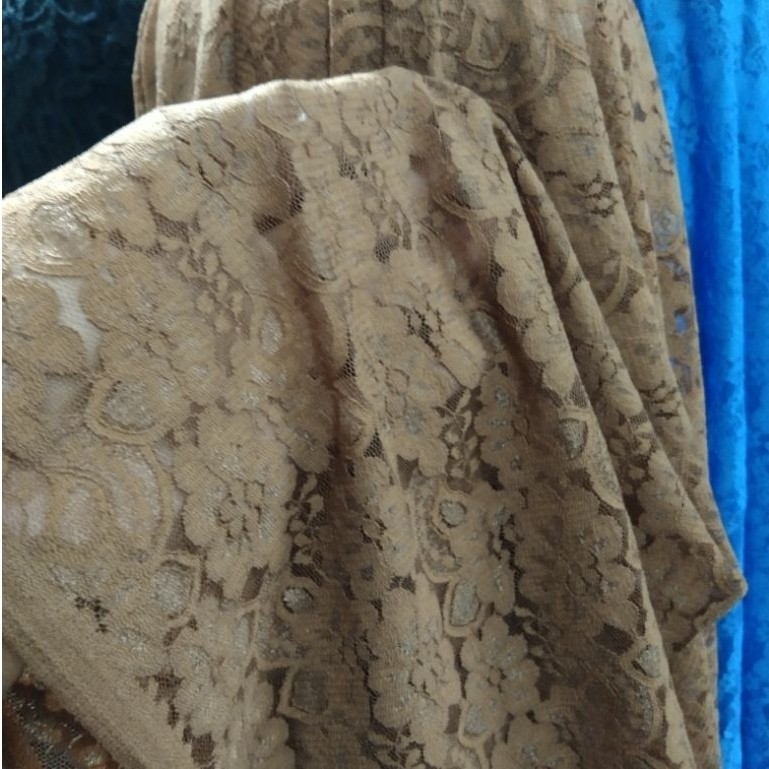 bahan/kain brukat katun garment premium lembut halus