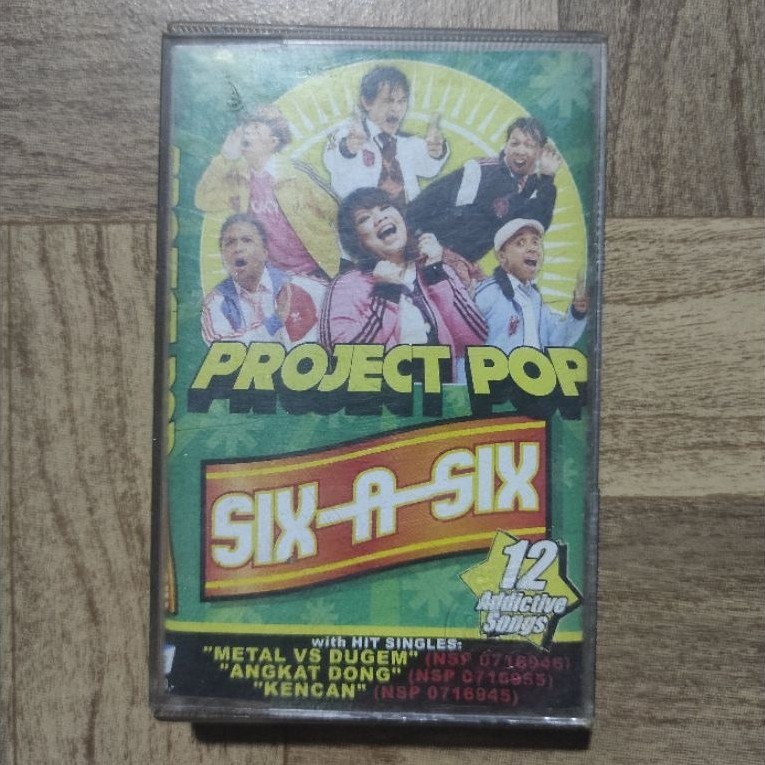 kaset pita PROJECT POP "six - a- six"