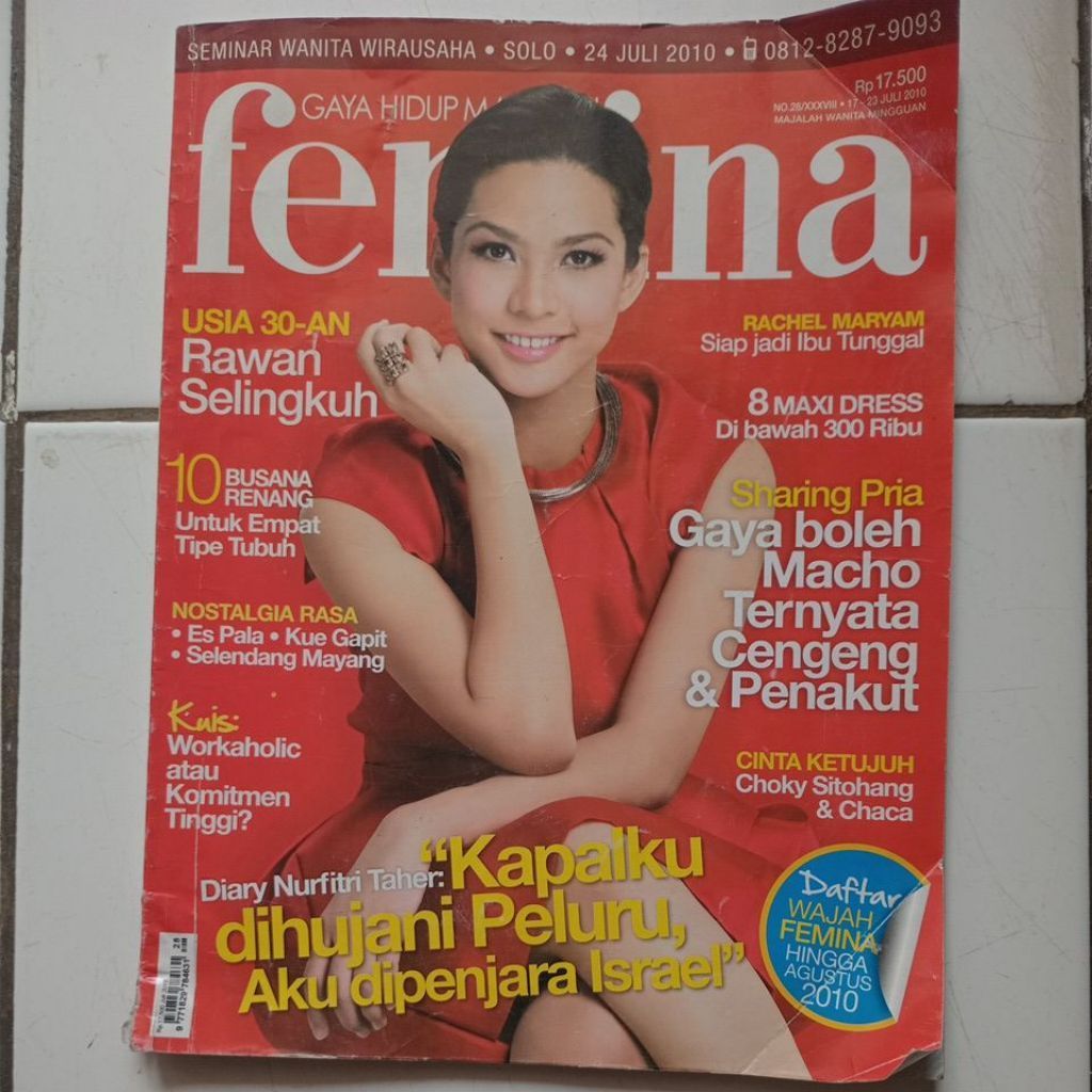 MAJALAH FEMINA JULI 2010