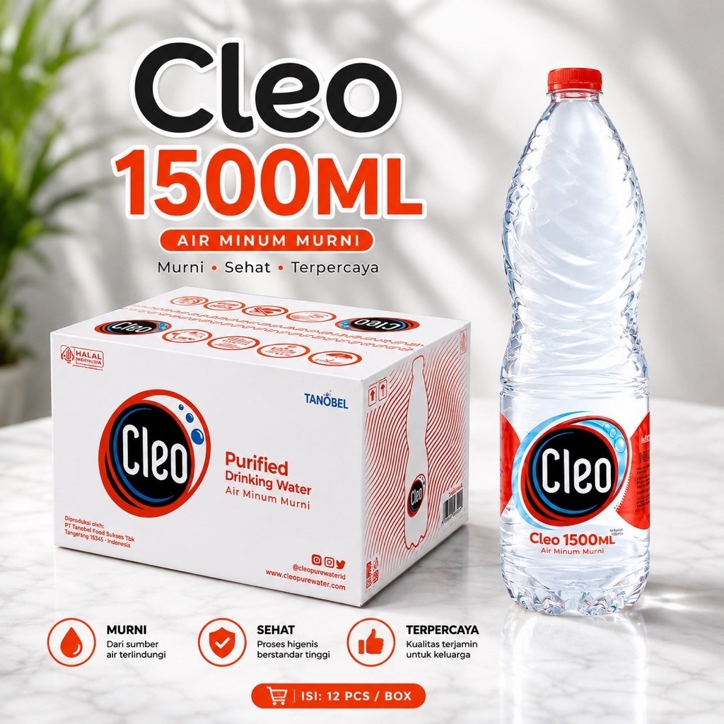 CLEO 1500ML (1 DUS ISI 12PCS)