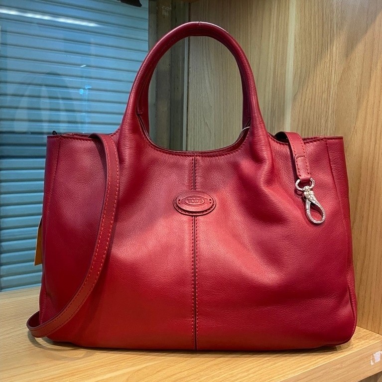 tas top handle Tod’s Alh Shopping Piccola Tote Bag