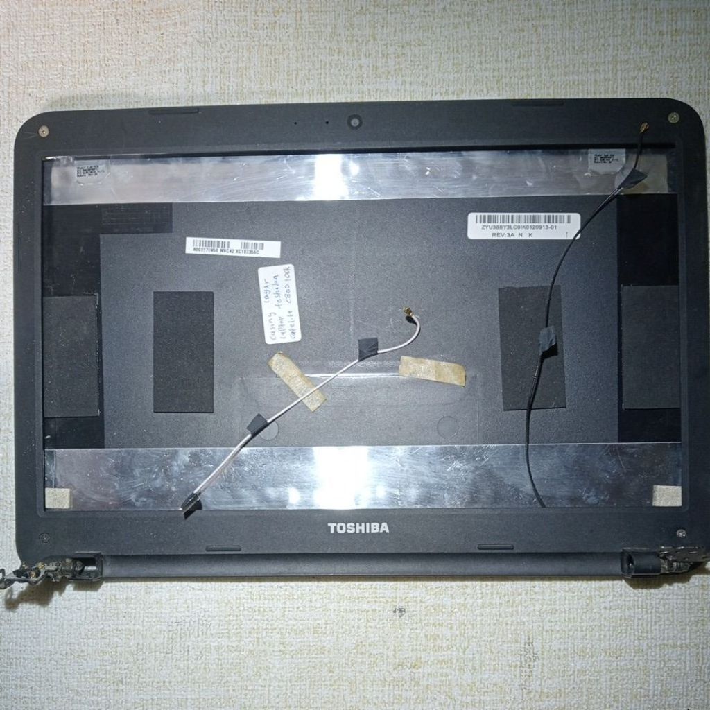 CASING LAYAR LAPTOP TOSHIBA SATELITE C800