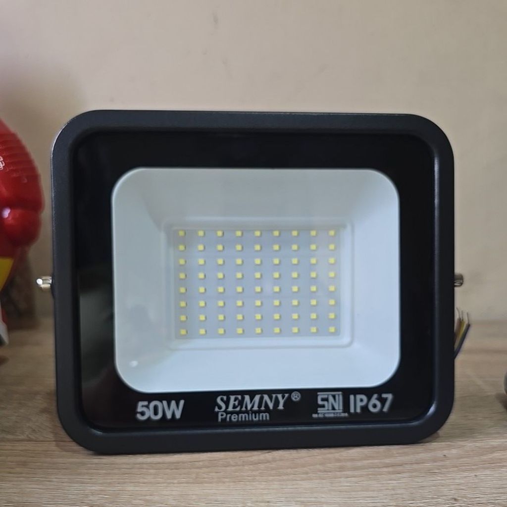 SEMNY PREMIUM LAMPU SOROT LED 50 WATT IP67 / LED TEMBAK 50W IP67