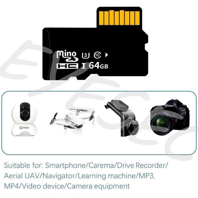 Mmc- Micro Sd 32Gb 64Gb 128Gb Memory Card Micro Sd Untuk Kamera Cctv G