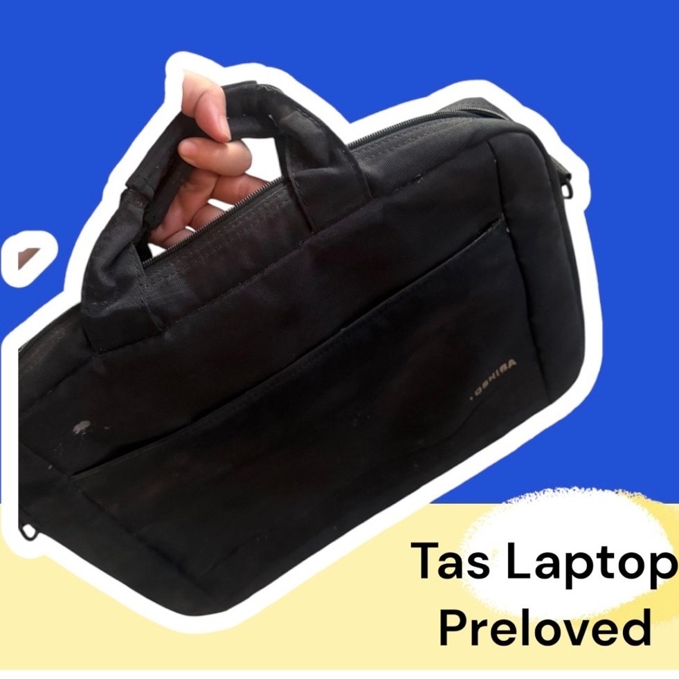 Tas Laptop Preloved Toshiba