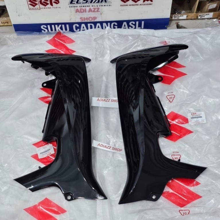 48111/48121-09G00-019 sepasang sayap tebeng hitam sebelah kanan kiri suzuki smash 110 lama ori sgp