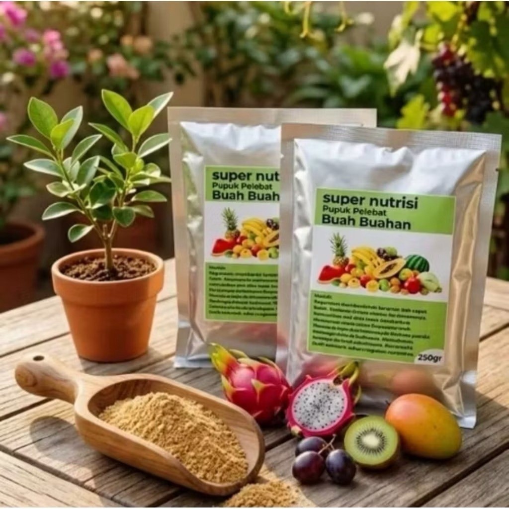 Pupuk Booster Perangsang Buah 250g - Percepat Pembuahan, Perangsang Buah, Nutrisi Lengkap