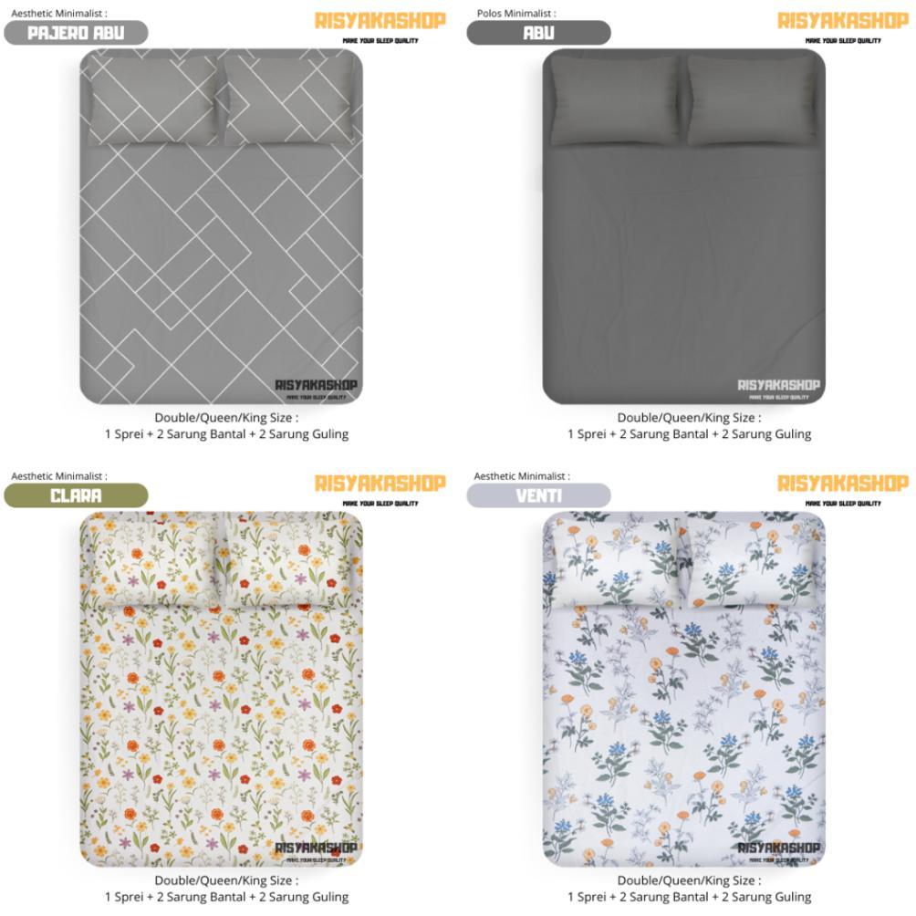 [MEVANA] Sprei Sudut Karet Ukuran 150X200X15 - 150X200X20 - 150X200X25 - 150X200X30