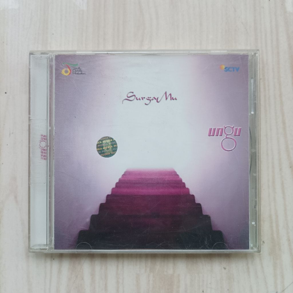Original CD Audio Music Band Ungu Album SurgaMu Andai Ku Tahu