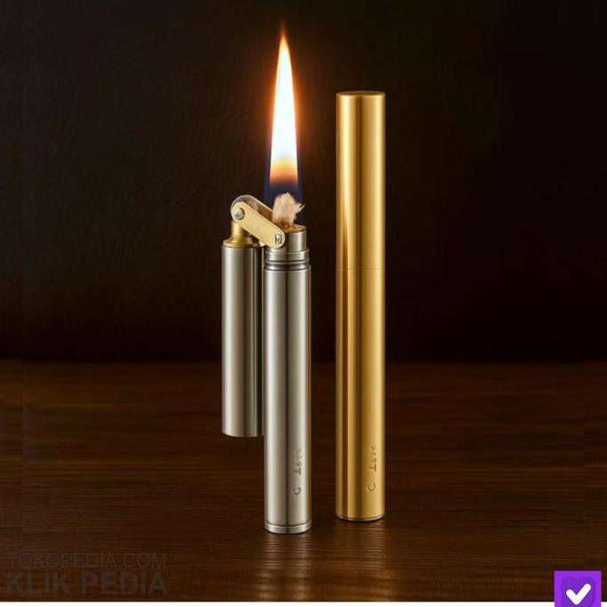 Mukalo988 - Korek Api CHIEF Original CF125 Classic Vintage Lighter - Korek Api Kecil Mini Unik Model