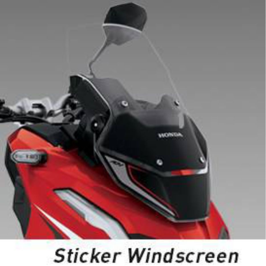 Sticker Visor Windscreen WindShield ADV 150 PnP ADV 160 Original Honda AHM
