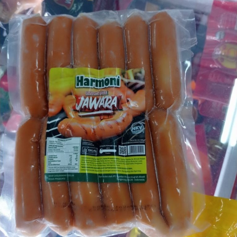 HARMONI SOSIS SAPI BAKAR JAWARA 500GR ISI 12