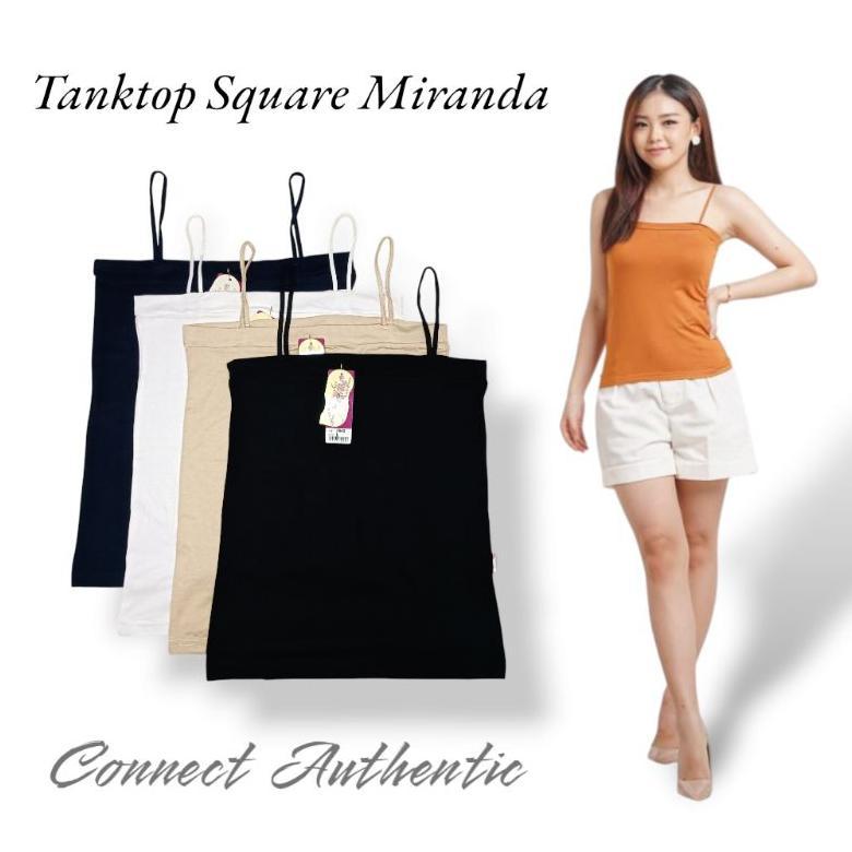 Recommended Tanktop Square Miranda 5669 - Tanktop - Tanktop Wanita - Tengtop Wanita - Tengtop -  Tan