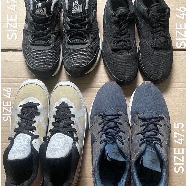 SNEAKERS PAKET BUNDLING SIZE 46&47