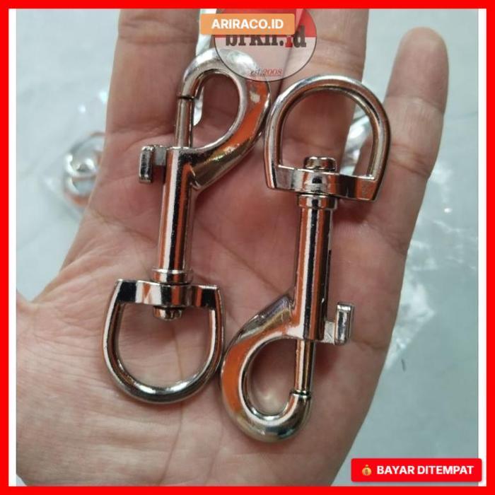 Paket Sepasang Pengait Besi + Ring O Ukuran Besar/Hook Besi Paketan