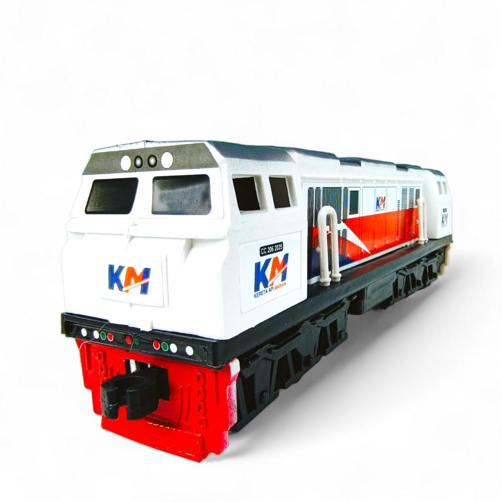 [SH] Mainan Miniatur Kereta Api Lokomotif CC206