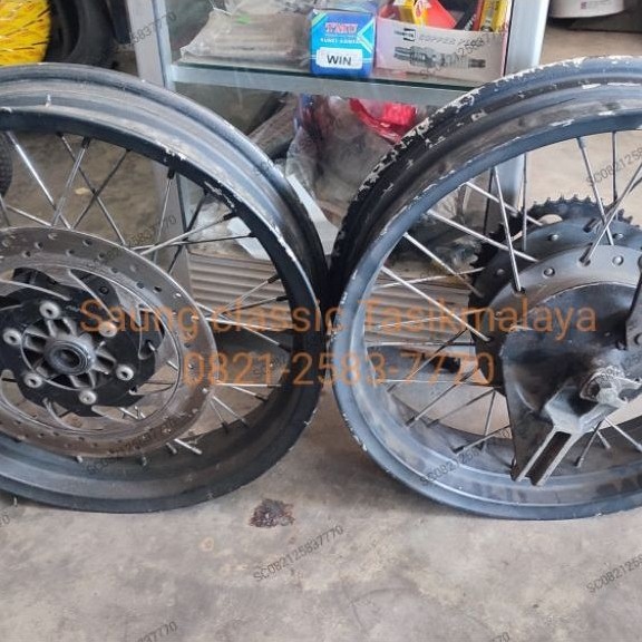velg motor jari jari lebar classic japstyle