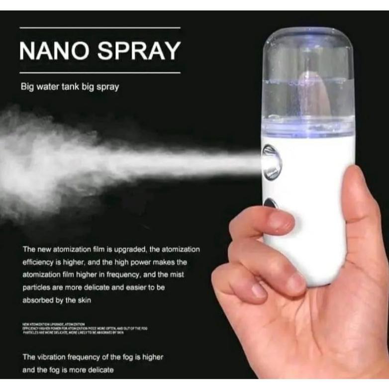 HOT DEALS Nano Spray FYC Facial Pelembab Wajah Semprot Mini Filter Charger Portabel Perawatan Wajah