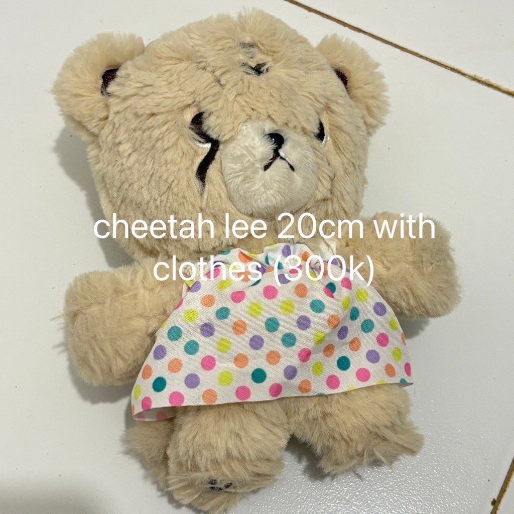 Doll Cheetah Lee MARK LEE 20 cm WITH CLOTHES