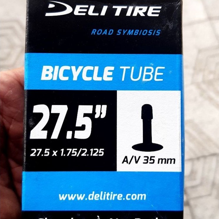 BAN DALAM SEPEDA UKURAN 27,5X175 Deli