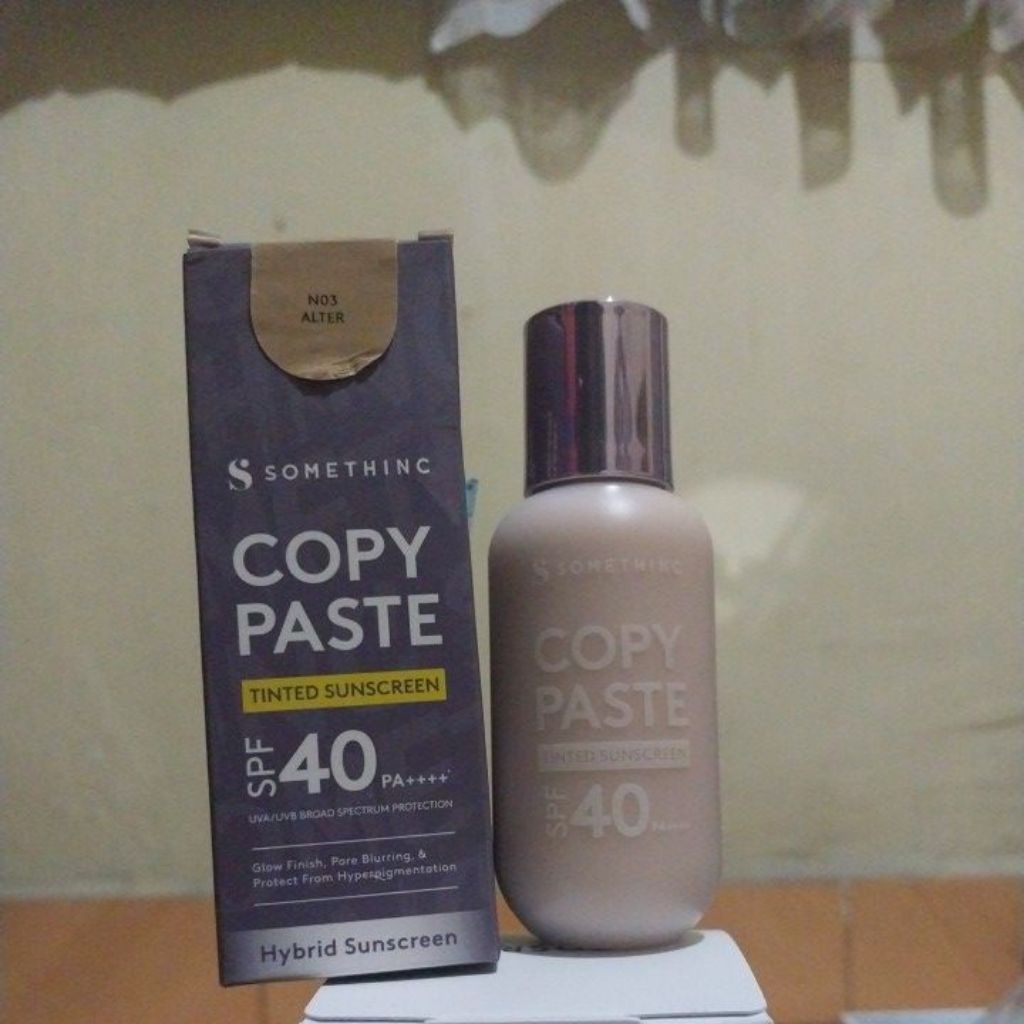 Somethinc Copypaste Tinted Sunscreen N03 - Alter Spf 40 Pa ++++
