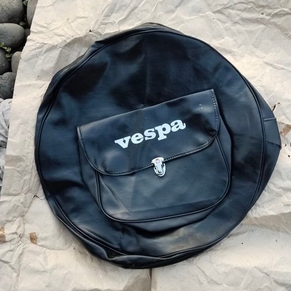 sarung ban serep cover ban serep vespa super sprint ring 10 NOS