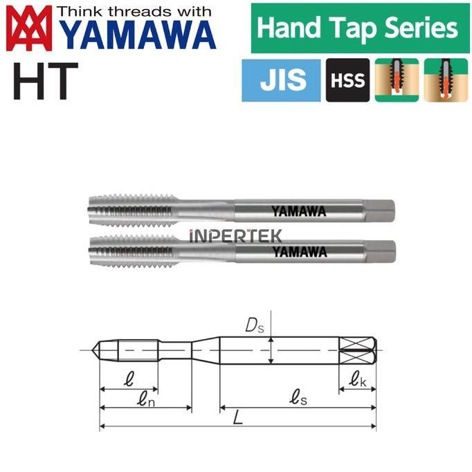 ZISIMAHE Hand Tap Yamawa M10x1.25 Handtap Yamawa M10x1.25 Hand Tap10x1,25 Tap10