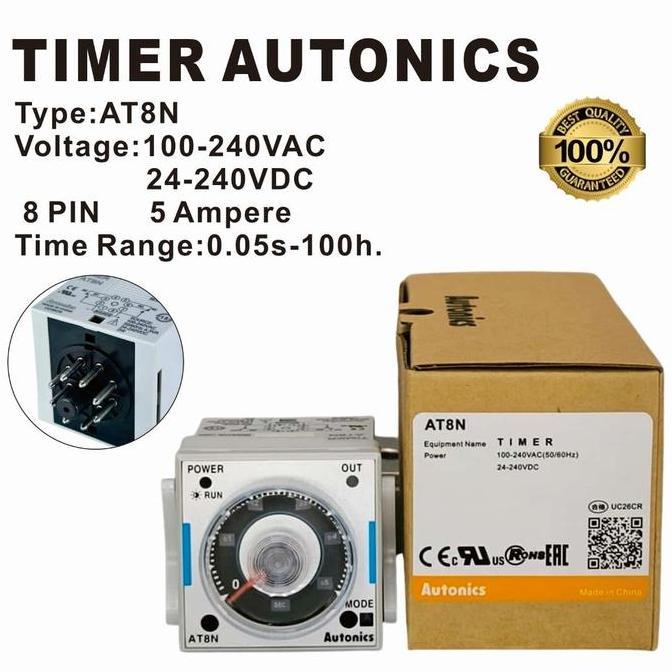 TIMER AT8N AUTONICS TIMER