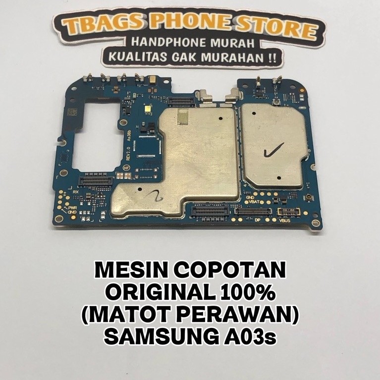 Mesin copotan SAMSUNG A03s original 100% matot segel belon pernah di service ic semua komplit