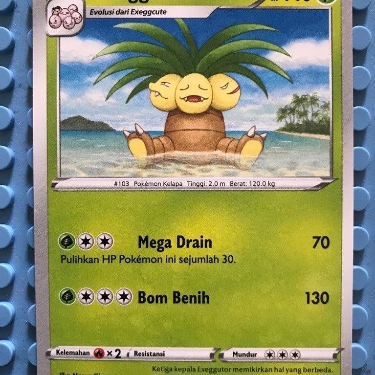 kartu pokemon exeggutor