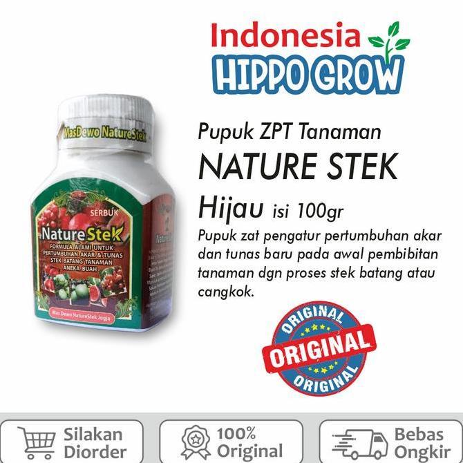 Promo Nature Stek Mas Dewo 100gr - Pupuk Penumbuh Akar Setek Cangkok Tanaman Bunga Buah Diskon