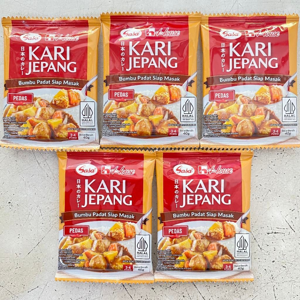 Sasa bumbu kari jepang PEDAS 40 gram | bumbu kari jepang