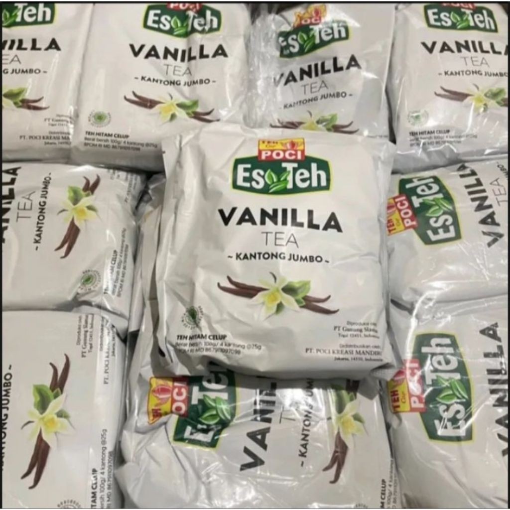 Teh Poci Serbuk Teh Jumbo Teh Vanilla Teh Jumbo Jasmine Teh Celup