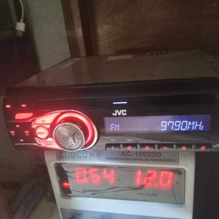 head unit single din JVC