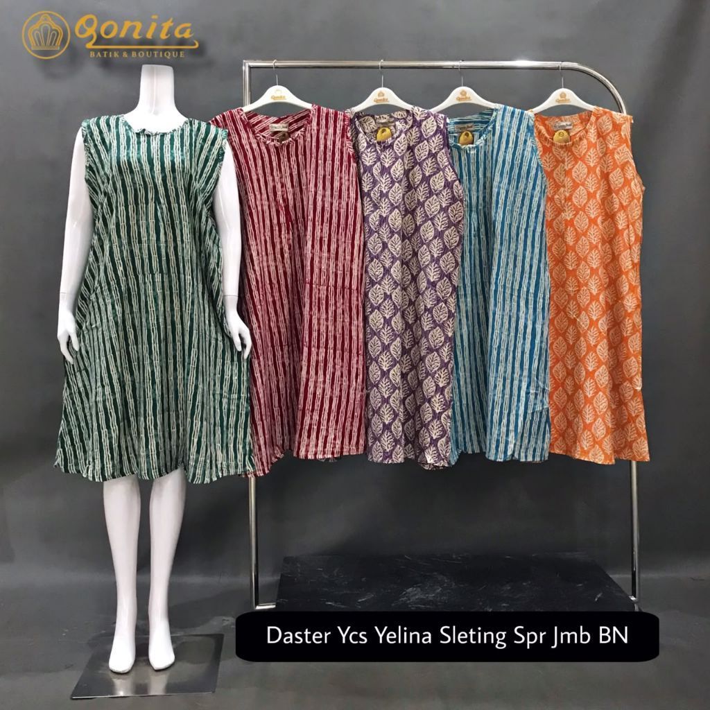 Daster Ycs Jumbo Qonita//Batik Qonita//Batik Pekalongan Ori