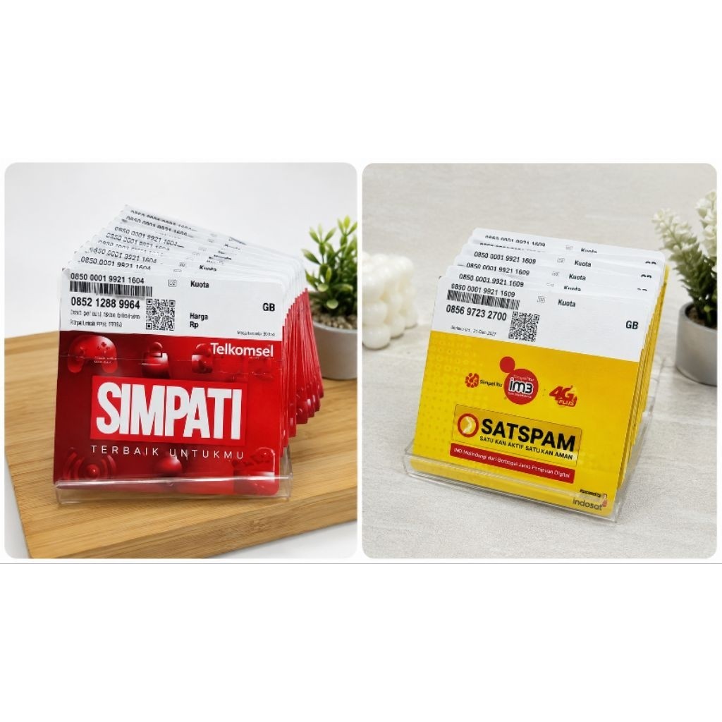 Kartu Perdana SIMPATI & IM3 + Kuota Internet 3GB