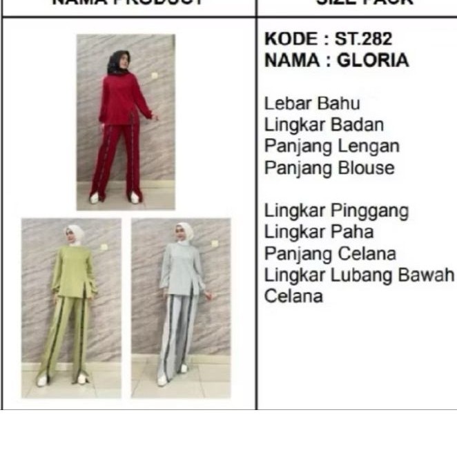 Mandjha One Set Ivan Gunawan Fashion Original Charming Set Size S, Ready Banyak Fashion Lainnya Glor
