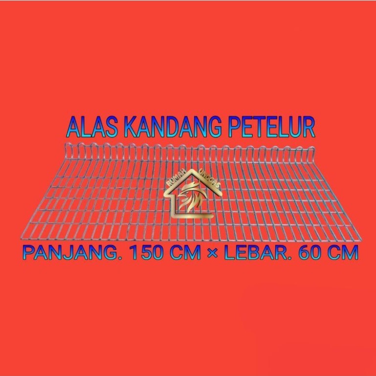 GALVANIS ALAS KANDANG AYAM PETELUR