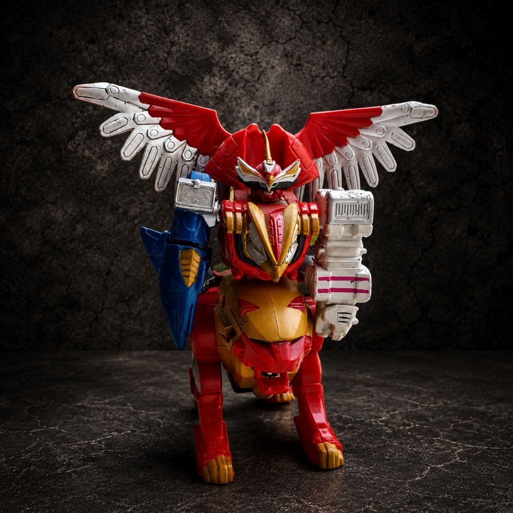 MEGAZORD WILD FORCE ORI BANDAI