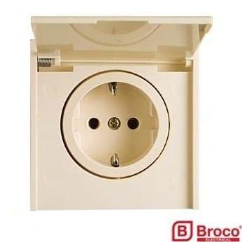 Stop Kontak Inbow Outdoor Broco Colokan listrik dengan Penutup tutup